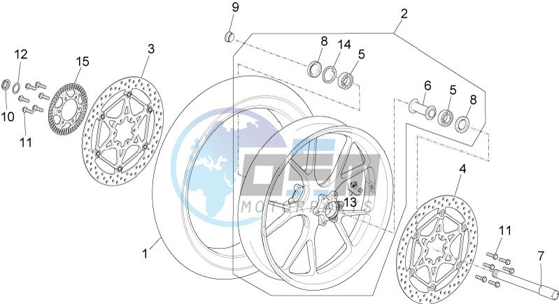 Front wheel