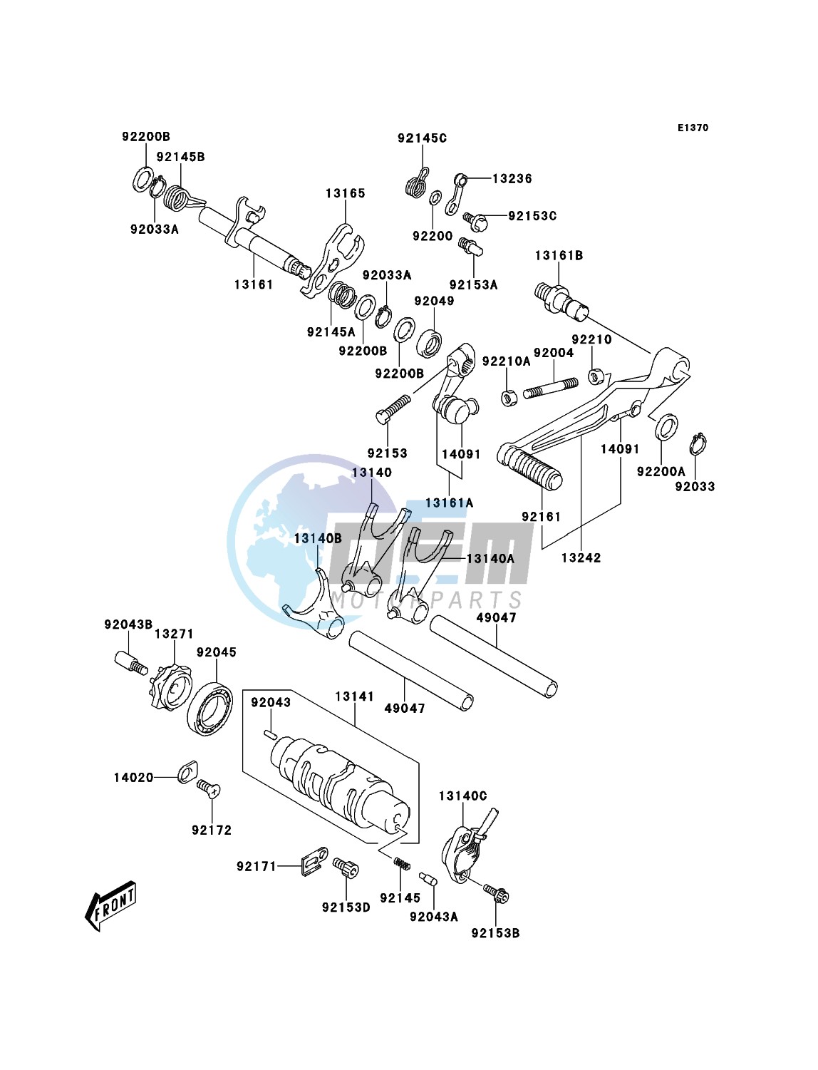 Gear Change Mechanism