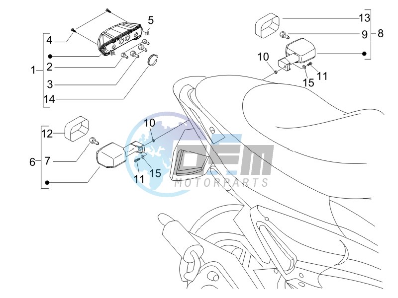 Tail light - Turn signal lamps