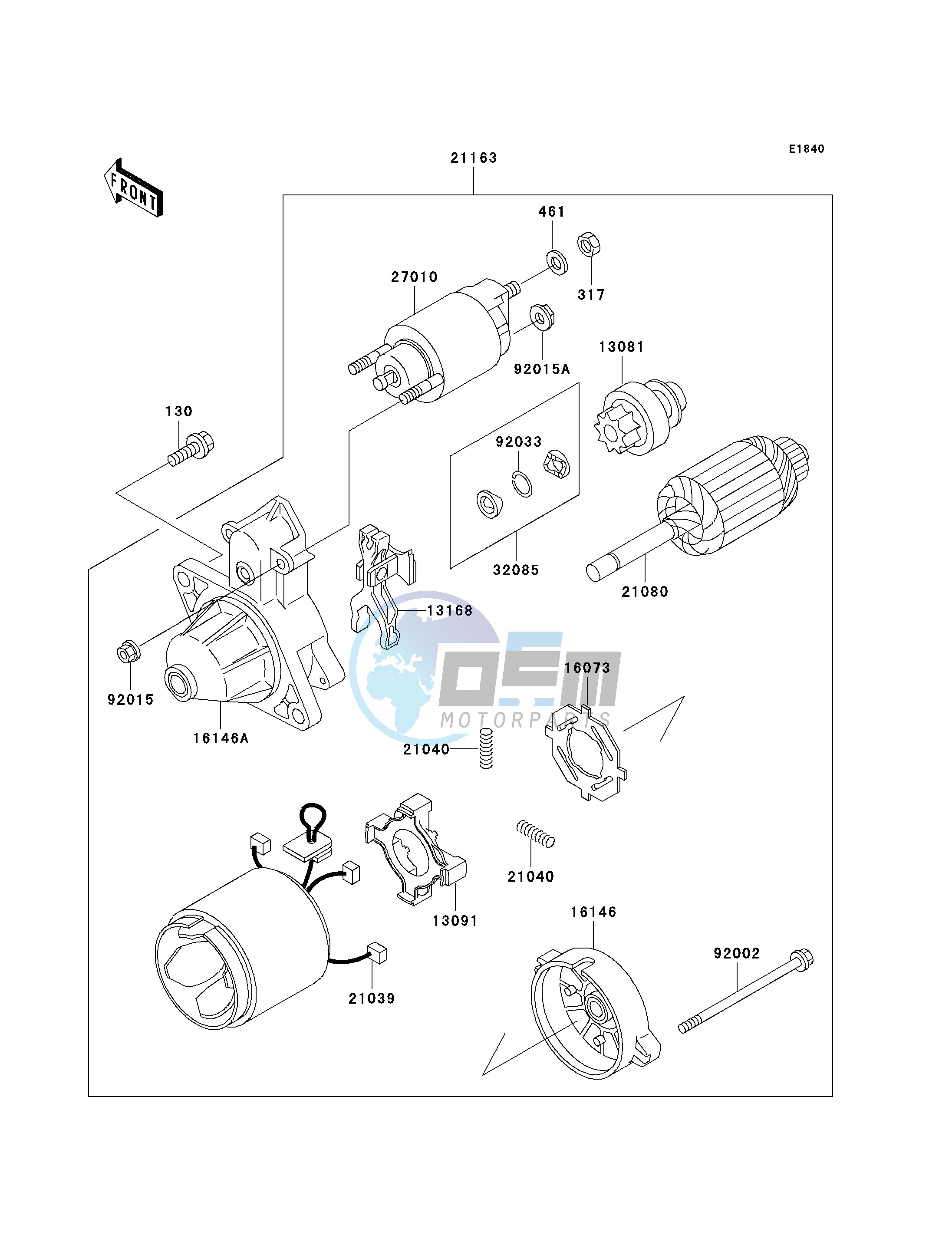 STARTER MOTOR