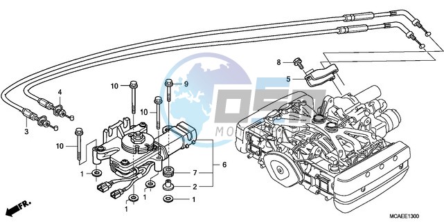 REVERSE SHIFT ACTUATOR