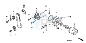 FJS400D9 F / CMF 2F drawing OIL PUMP