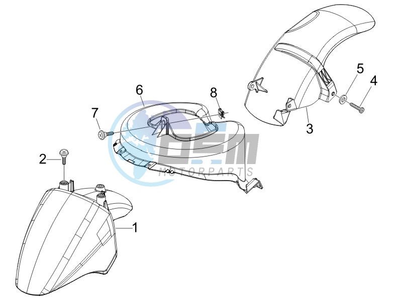 Wheel housing - Mudguard