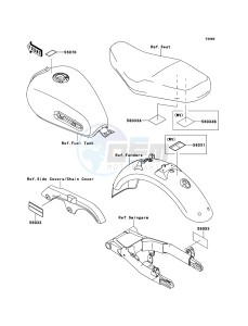 W800 EJ800ACF GB XX (EU ME A(FRICA) drawing Labels