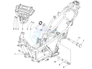 Nexus 500 SP e3 drawing Frame bodywork