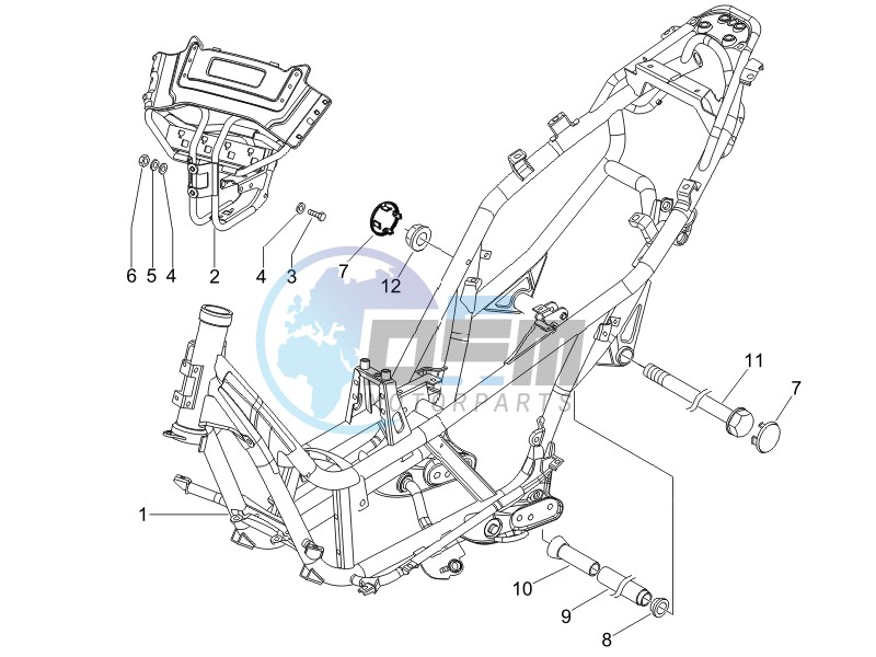 Frame bodywork