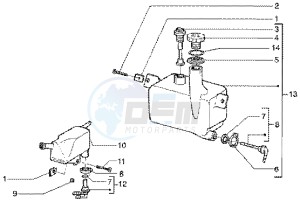 Runner 50 Poggiali drawing Oil mix tank-degaser