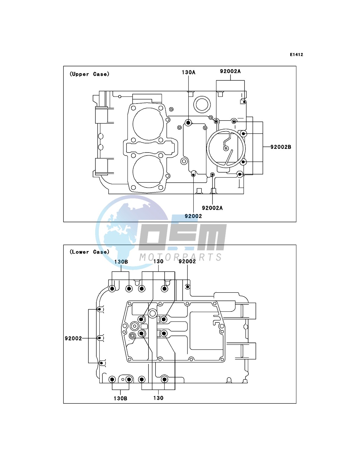 Crankcase Bolt Pattern