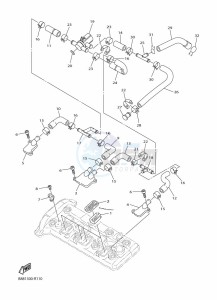 FJR1300D-AS FJR1300AS (B959) drawing AIR INDUCTION SYSTEM