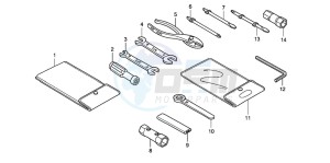 CBR125RW drawing TOOL