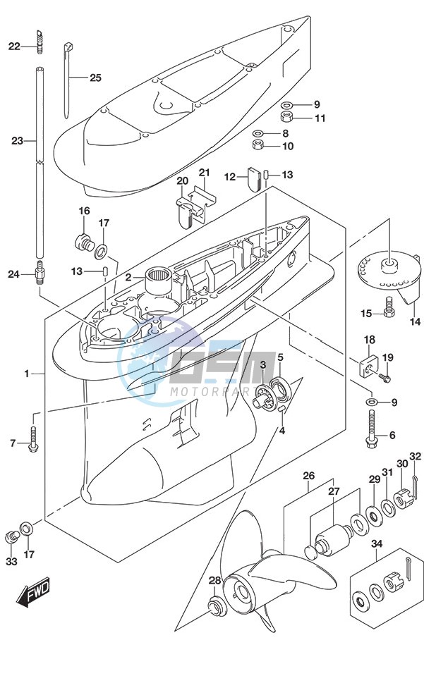 Gear Case (C/R)