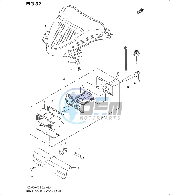 REAR COMBINATION LAMP