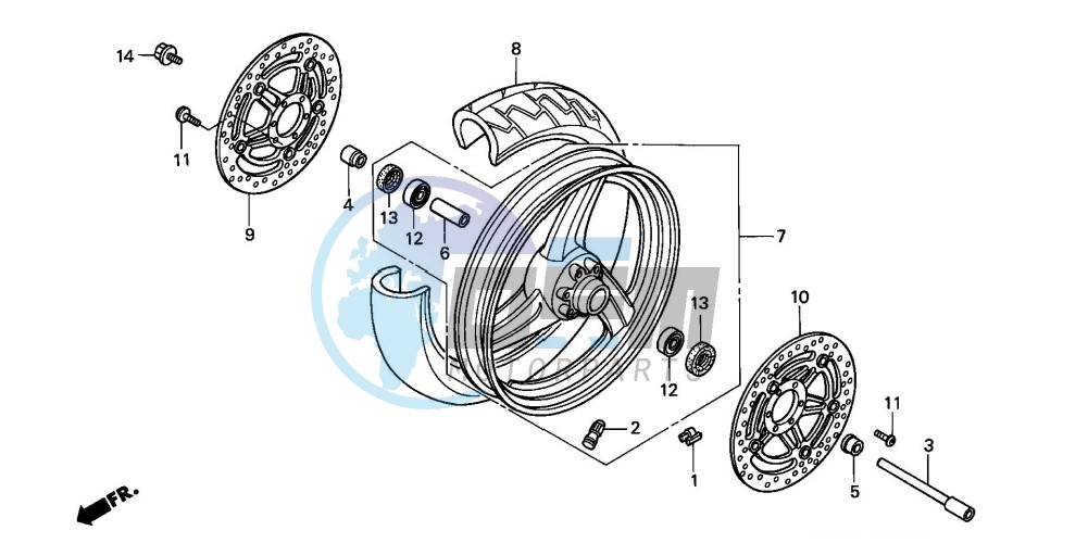 FRONT WHEEL