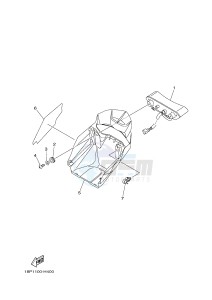 YFZ450R YFZ45YSSG YFZ450R SPECIAL EDITION (1TDT) drawing TAILLIGHT