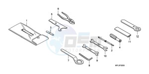 CBR1000RR9 Europe Direct - (ED / TRI) drawing TOOLS