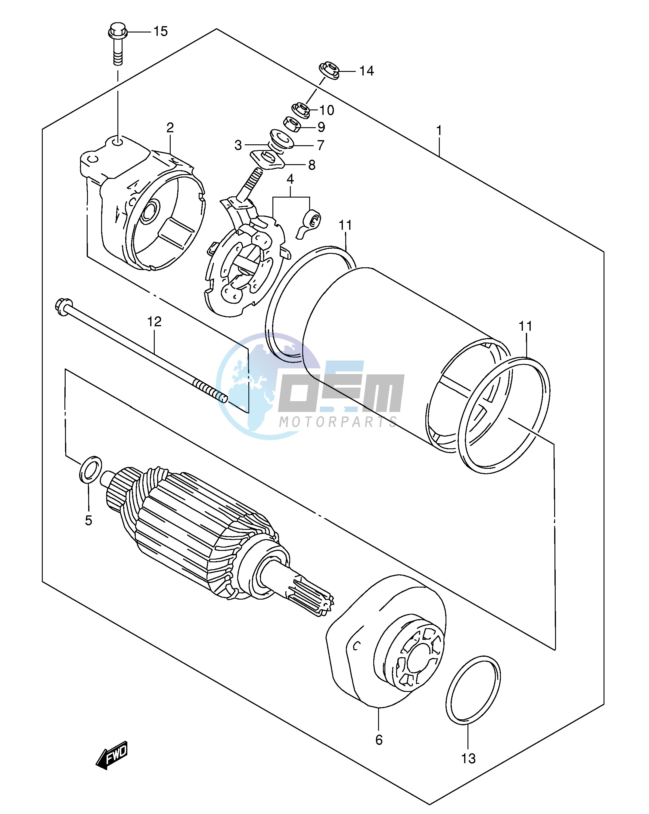 STARTING MOTOR