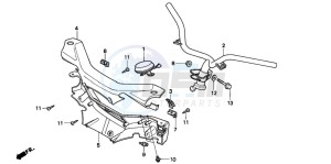 PK50SM drawing HANDLE PIPE/HANDLE COVER