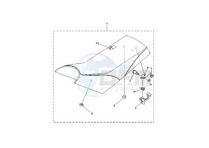 ATV 350 drawing SEAT