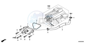 VFR1200XH Europe Direct - (ED) drawing RADIATOR