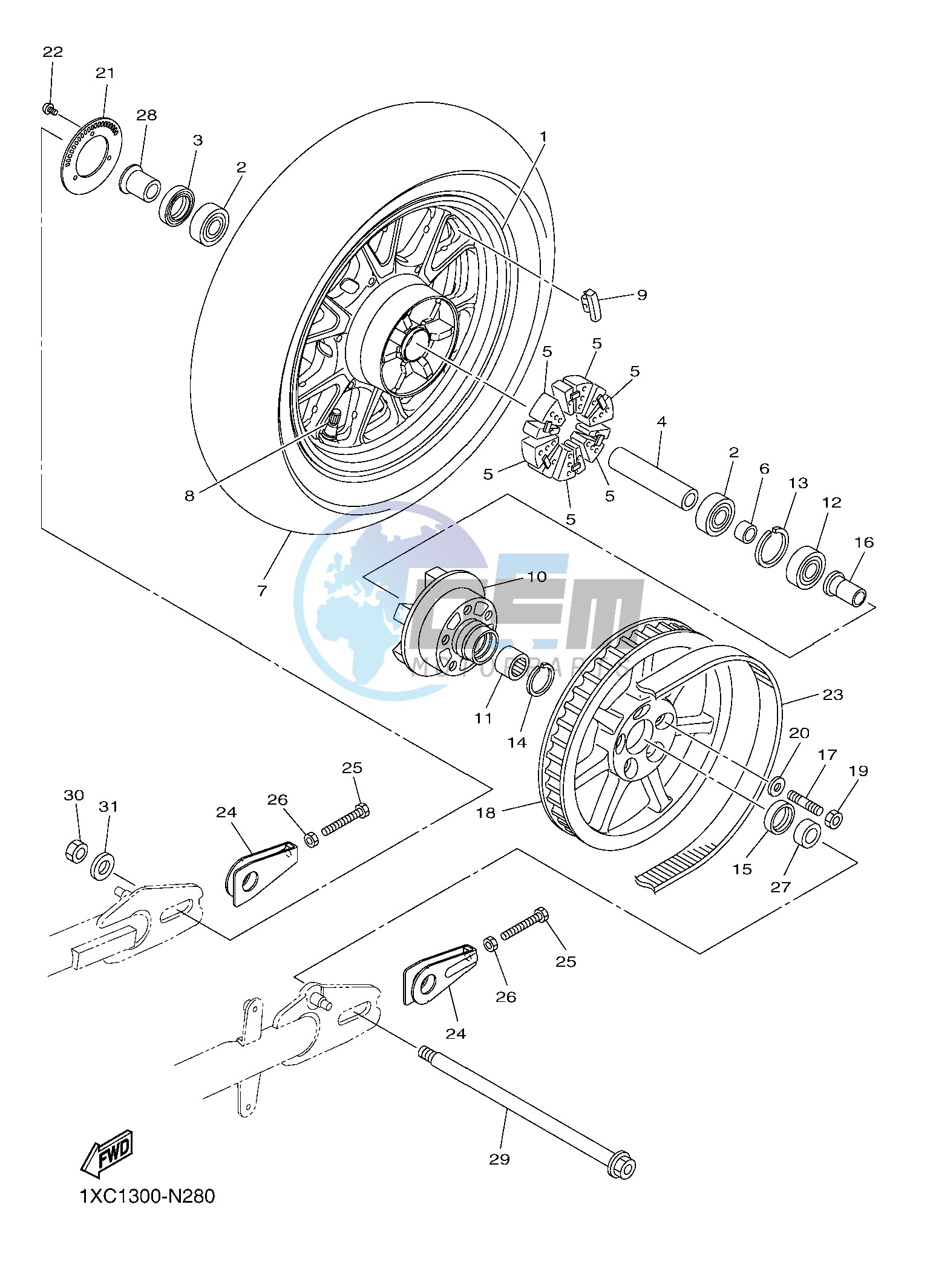 REAR WHEEL