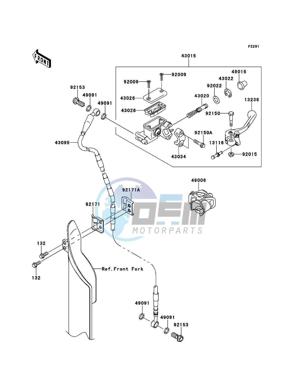 Front Master Cylinder