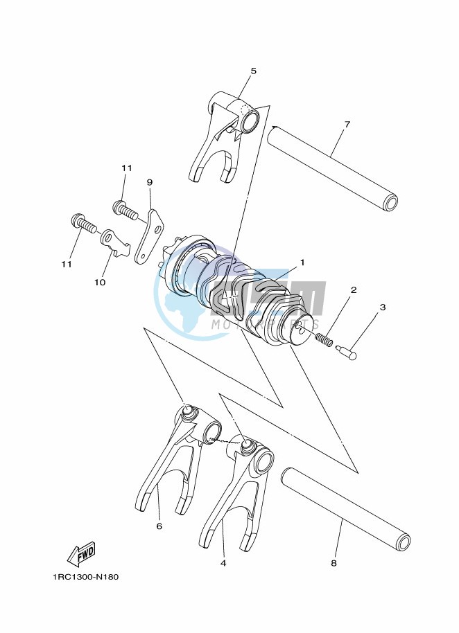 SHIFT CAM & FORK