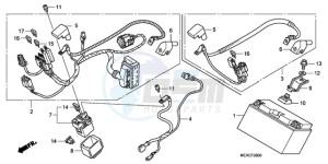 CBF600N9 Europe Direct - (ED / 25K) drawing BATTERY