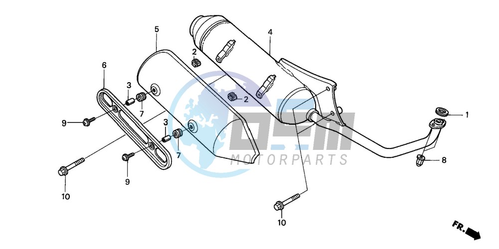 EXHAUST MUFFLER