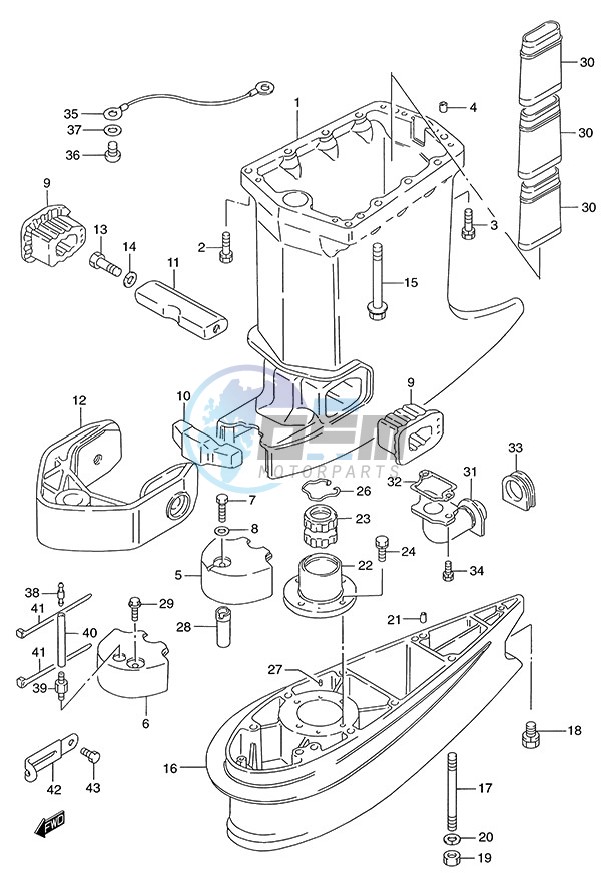 Drive Shaft Housing