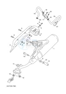 YN50FT NEO'S 4 (2ACL) drawing EXHAUST