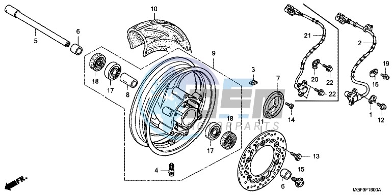 FRONT WHEEL