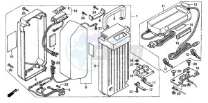 PAC16A2 RACOON drawing BATTERY/CHARGE UNIT