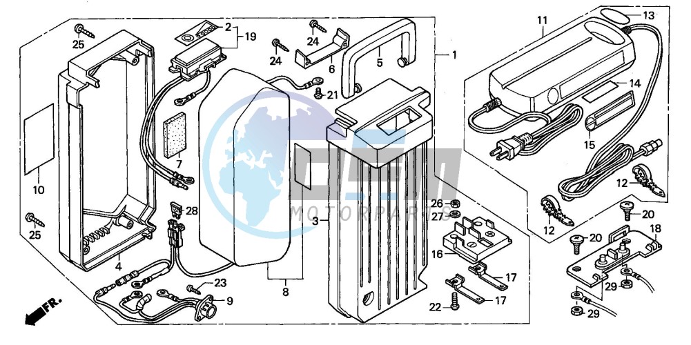 BATTERY/CHARGE UNIT