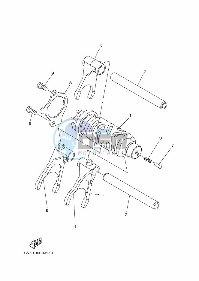 SHIFT CAM & FORK