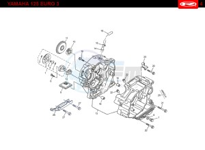 RS2-125-NACKED-RED drawing CRANKCASE  EURO3