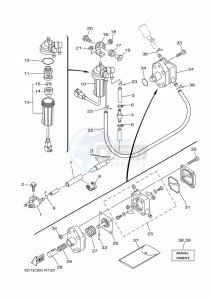 F50HED drawing CARBURETOR