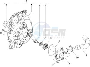 Runner 125 VX 4t Race drawing Cooler pump