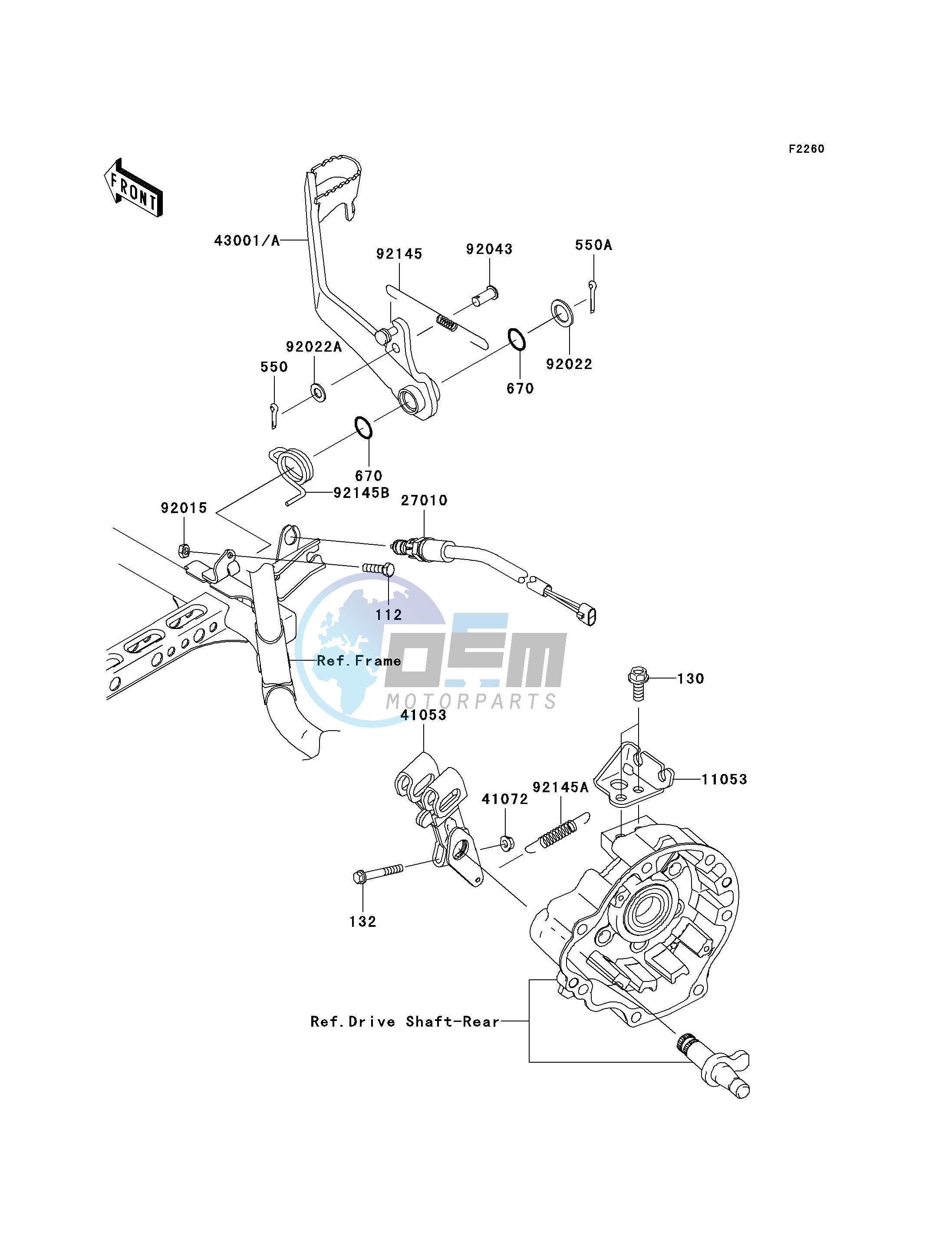 BRAKE PEDAL