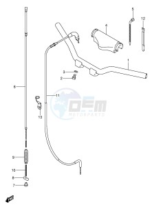 JR50 (P3-P28) drawing HANDLEBAR