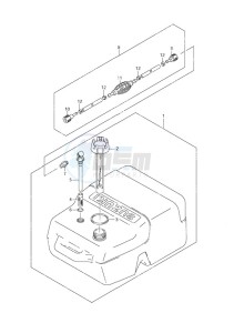 DF 9.9 drawing Fuel Tank