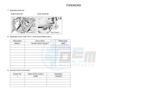 YXF850E YX85FPAN (BARK) drawing Infopage-4