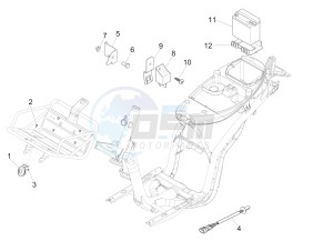 Liberty 125 4t ptt (SL) SL drawing Remote control switches - Battery - Horn