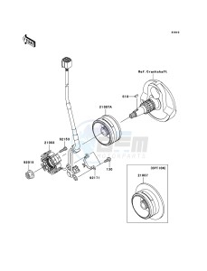 KX450F KX450D6F EU drawing Generator