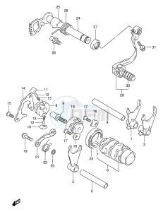 RM80 (E24) drawing GEAR SHIFTING