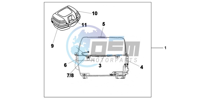 45L TOP BOX (ON/OFF)