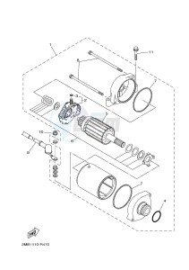 YXE700ES YXE70WPSH WOLVERINE R-SPEC EPS SE (BN56) drawing STARTING MOTOR