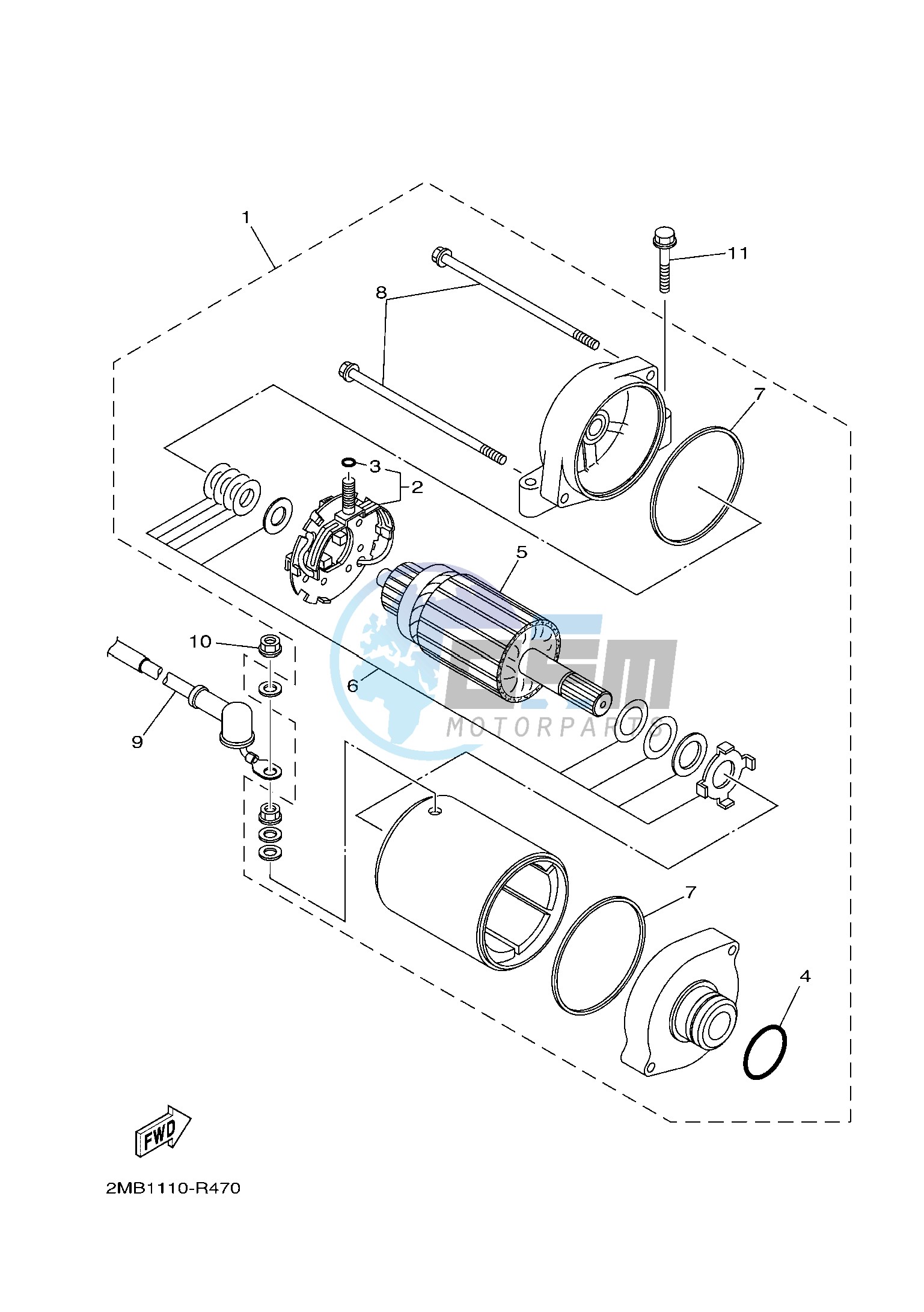 STARTING MOTOR