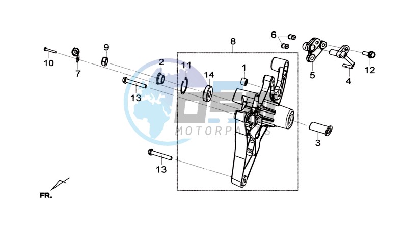 REAR FORK - REAR SUSPENSION