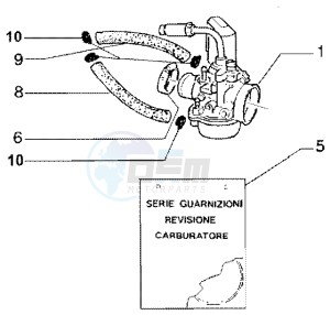 DNA GP EXPERIENCE 50 drawing Carburettor