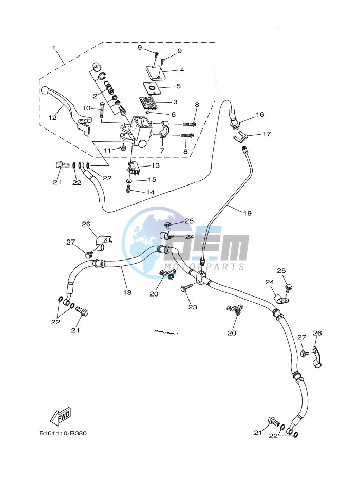 FRONT MASTER CYLINDER